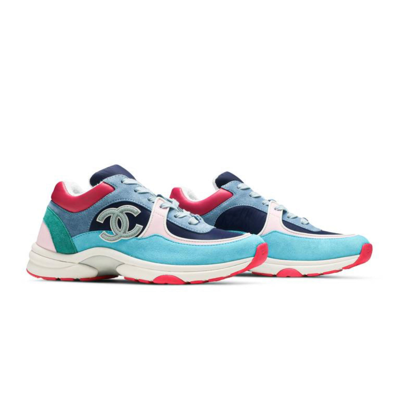 CC Sneaker “Navy Turquoise”