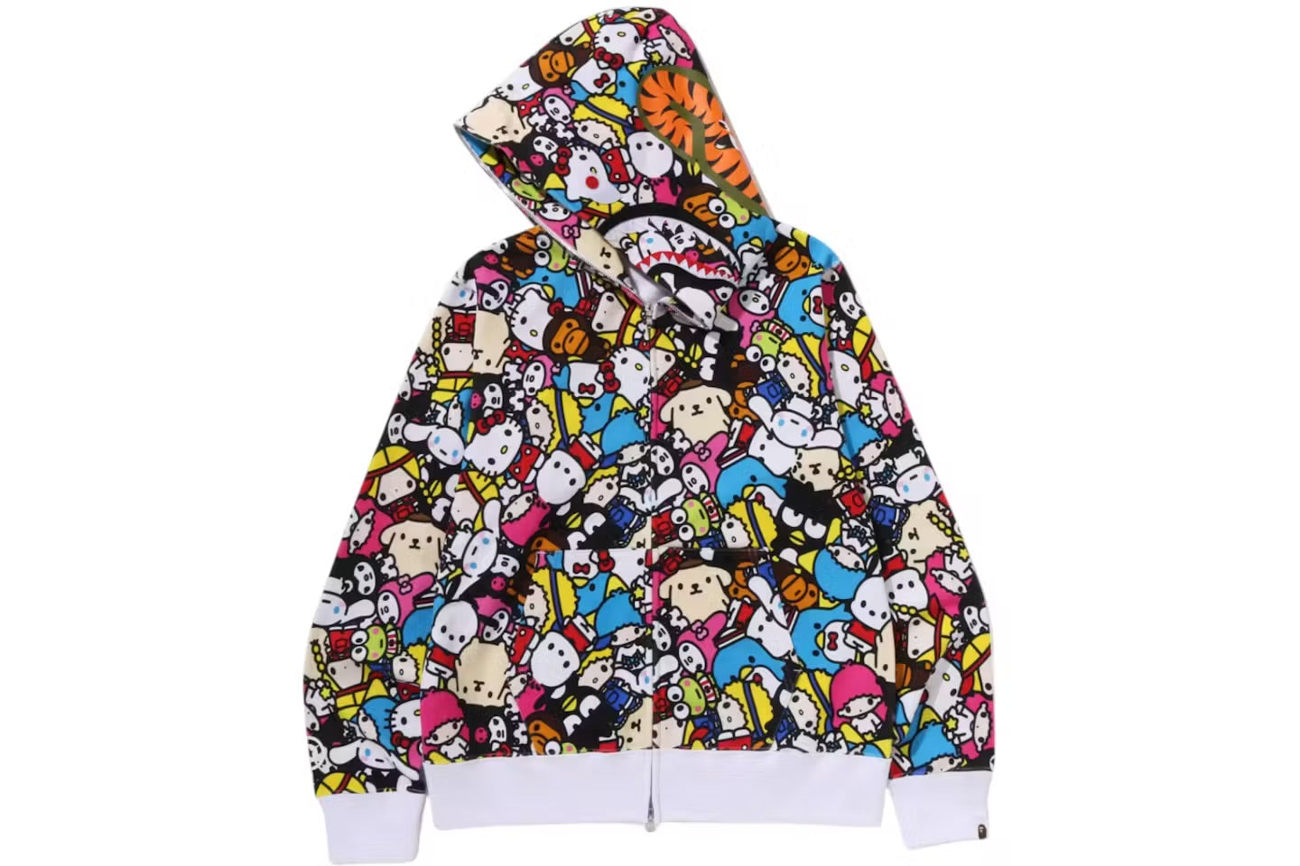 $Ape x Sanrio Characters Full Zip Hoodie