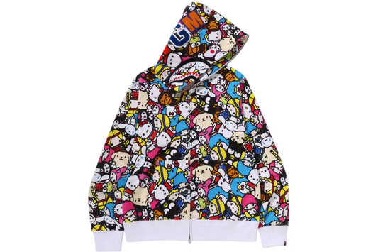 $Ape x Sanrio Characters Full Zip Hoodie