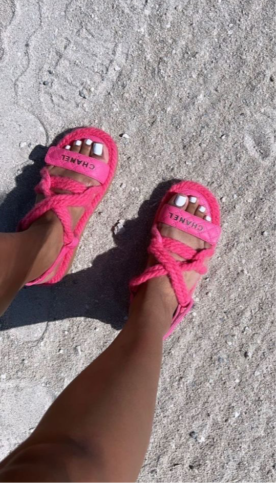 Viral CC Rope Sandals