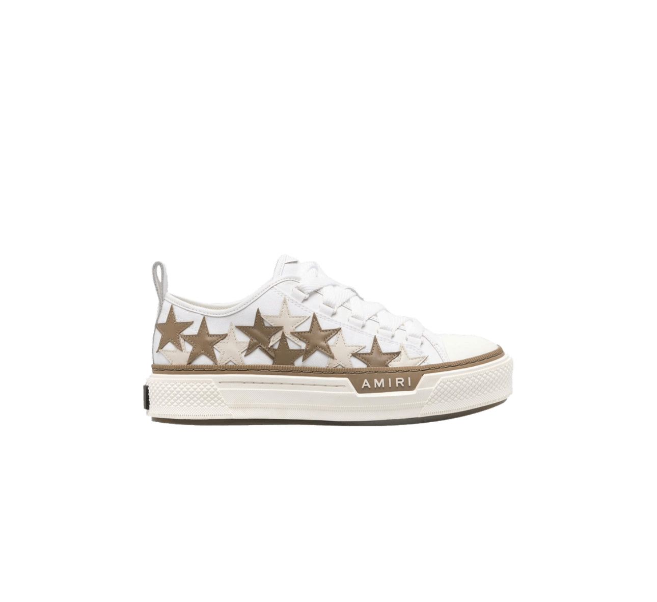 Stars Court Low "White Brown"