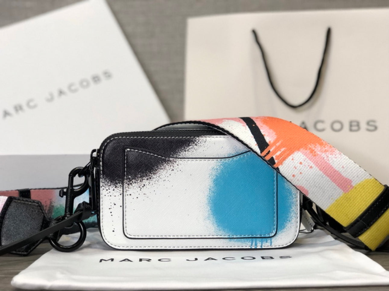 MJ Snapshot Bag “Paint Splash”
