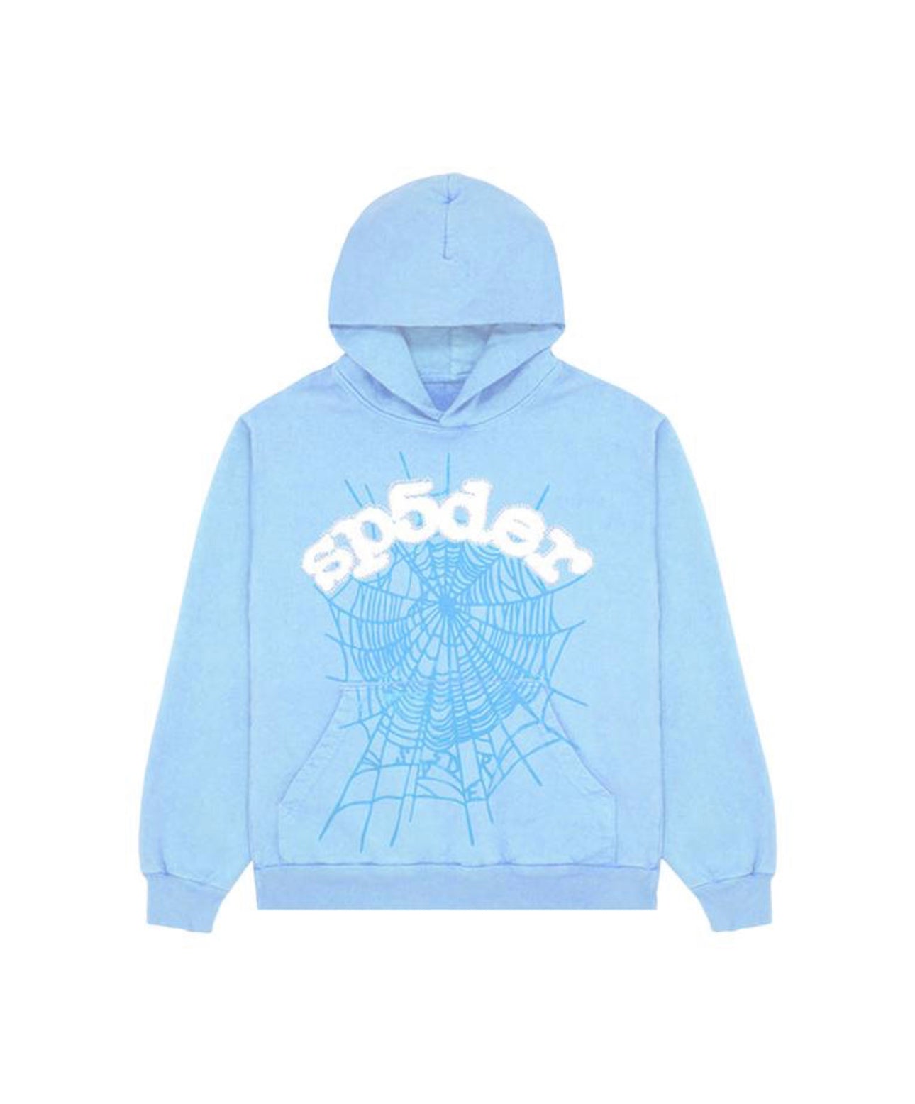 Sp5der Web Hoodie “Sky Blue”