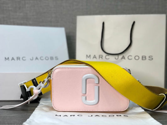MJ Snapshot Bag “Light Pink/Yellow”