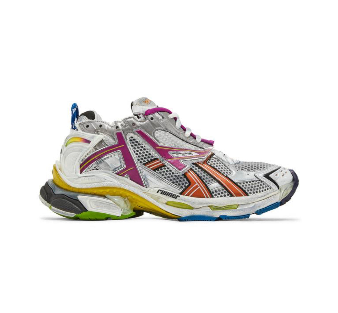 B Runner Sneaker “Grey Multi-Color”