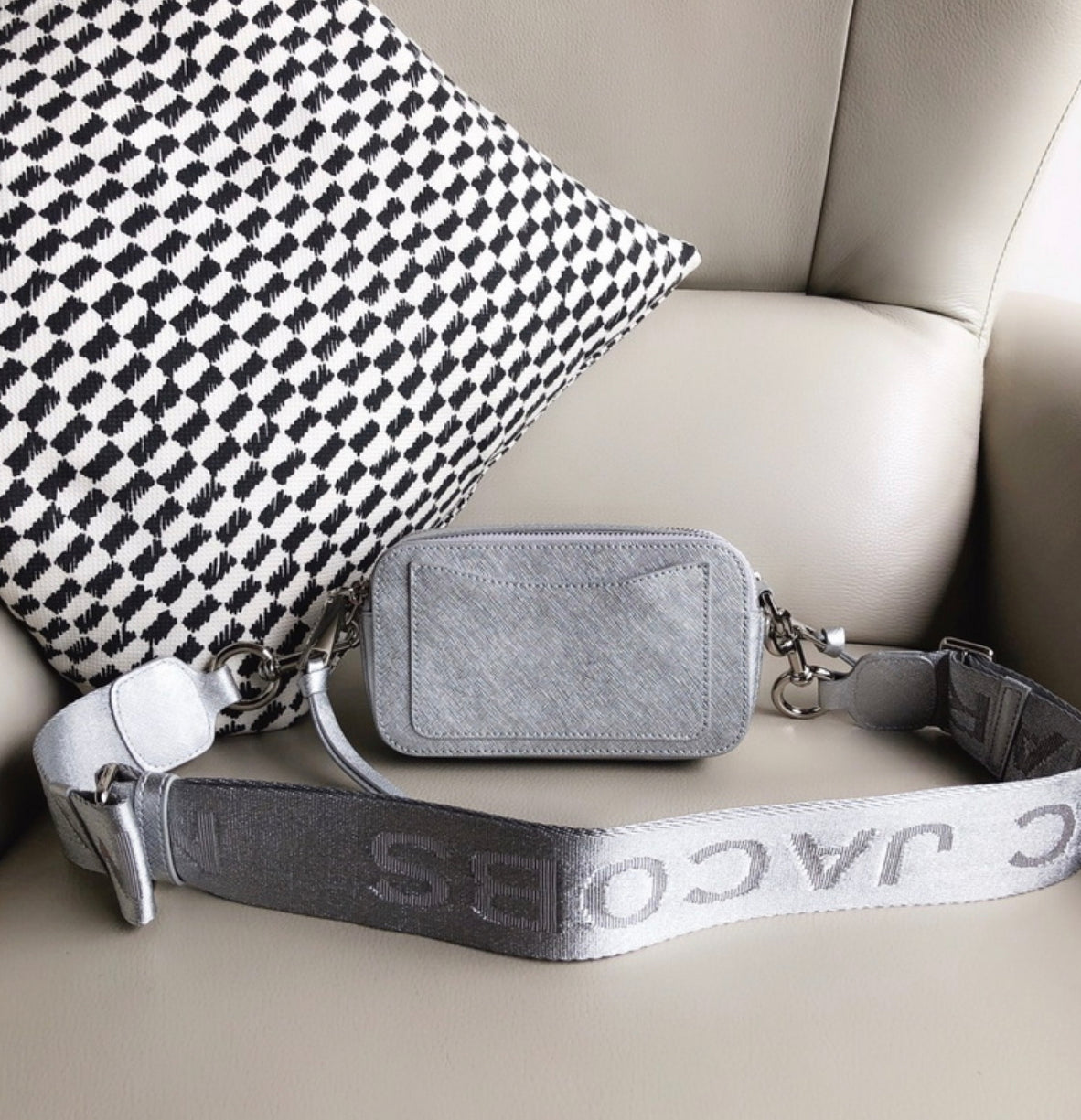 MJ Snapshot Bag “Silver”
