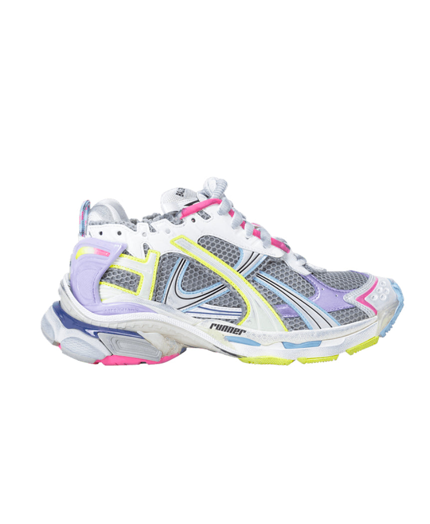 B Runner Sneaker “Grey Multi-Color”