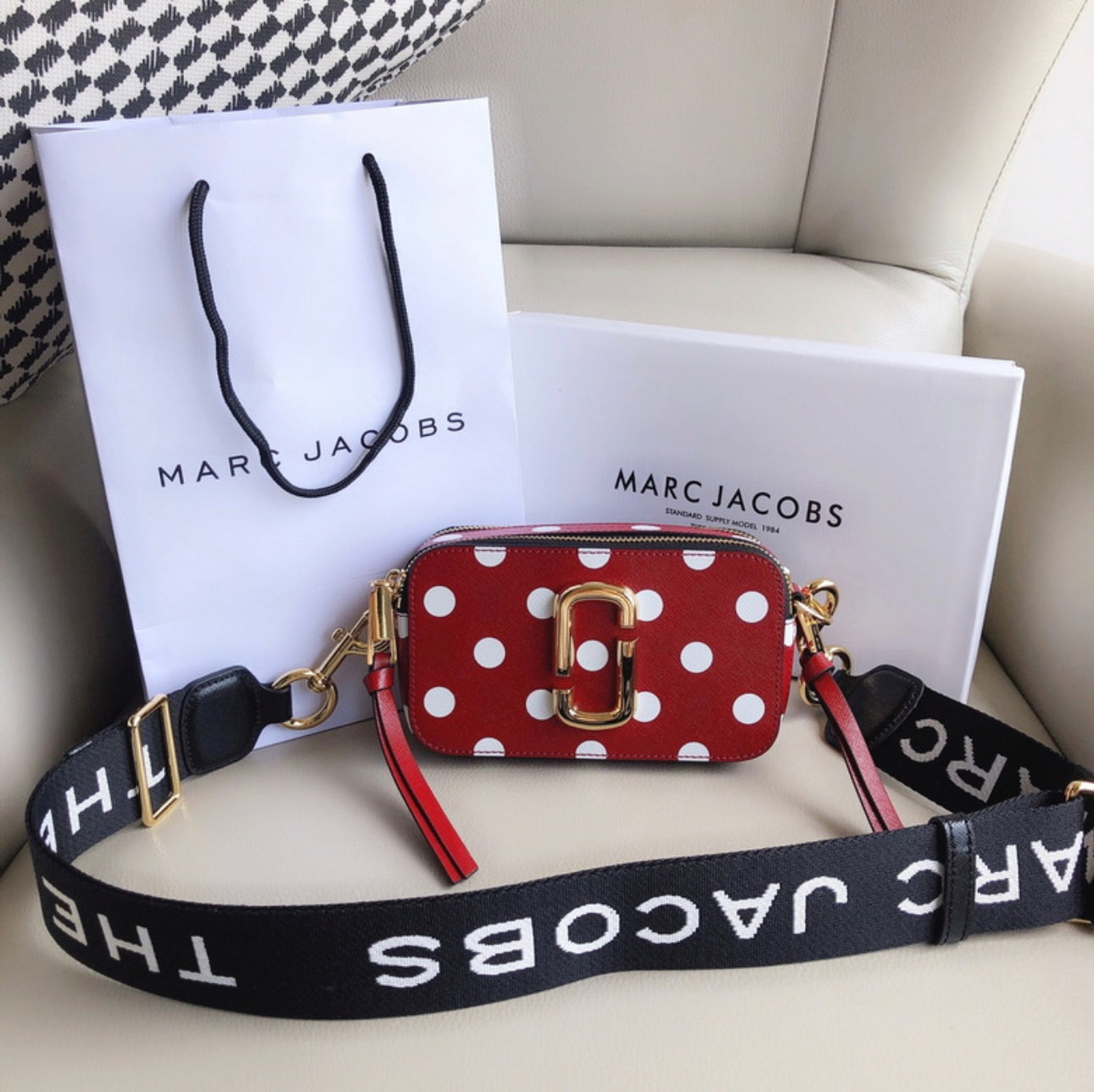MJ Snapshot Bag “Red Polka-Dot”