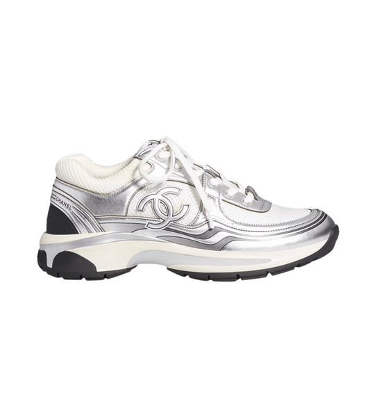 CC Sneaker “ White Silver”