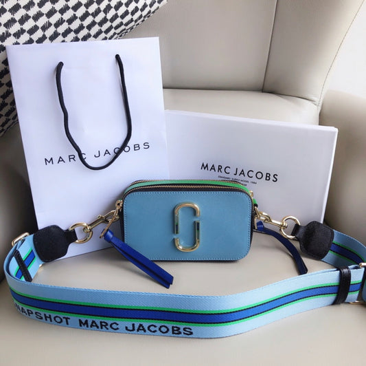 MJ Snapshot Bag “Shades of Blue & Green”