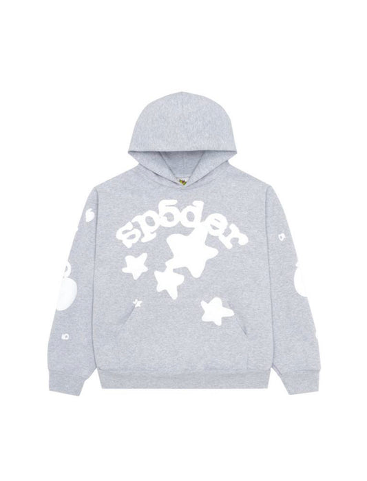 Sp5der Beluga Hoodie “Grey”