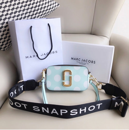 MJ Snapshot Bag “Blue Polka-Dot”