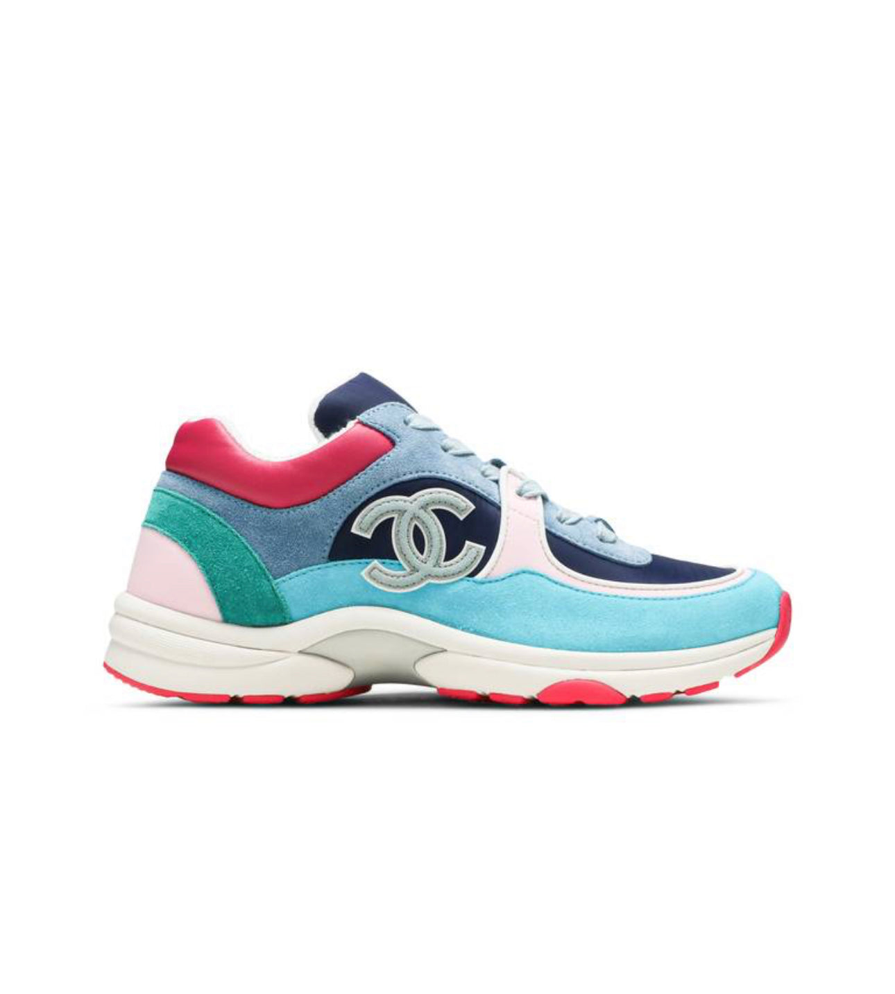 CC Sneaker “Navy Turquoise”