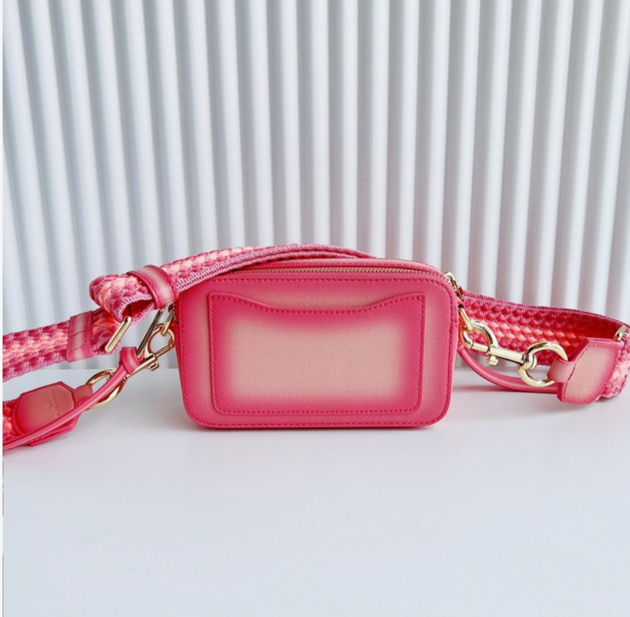 MJ Snapshot Bag “Red/Pink”