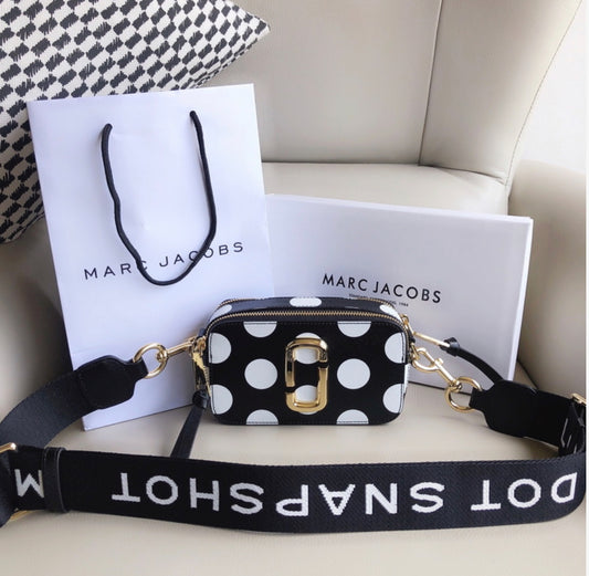MJ Snapshot Bag “Black Polka-Dot”