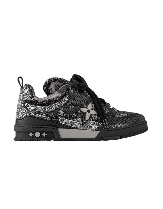 LV Skate Sneaker “Black Swarovski Monograph”