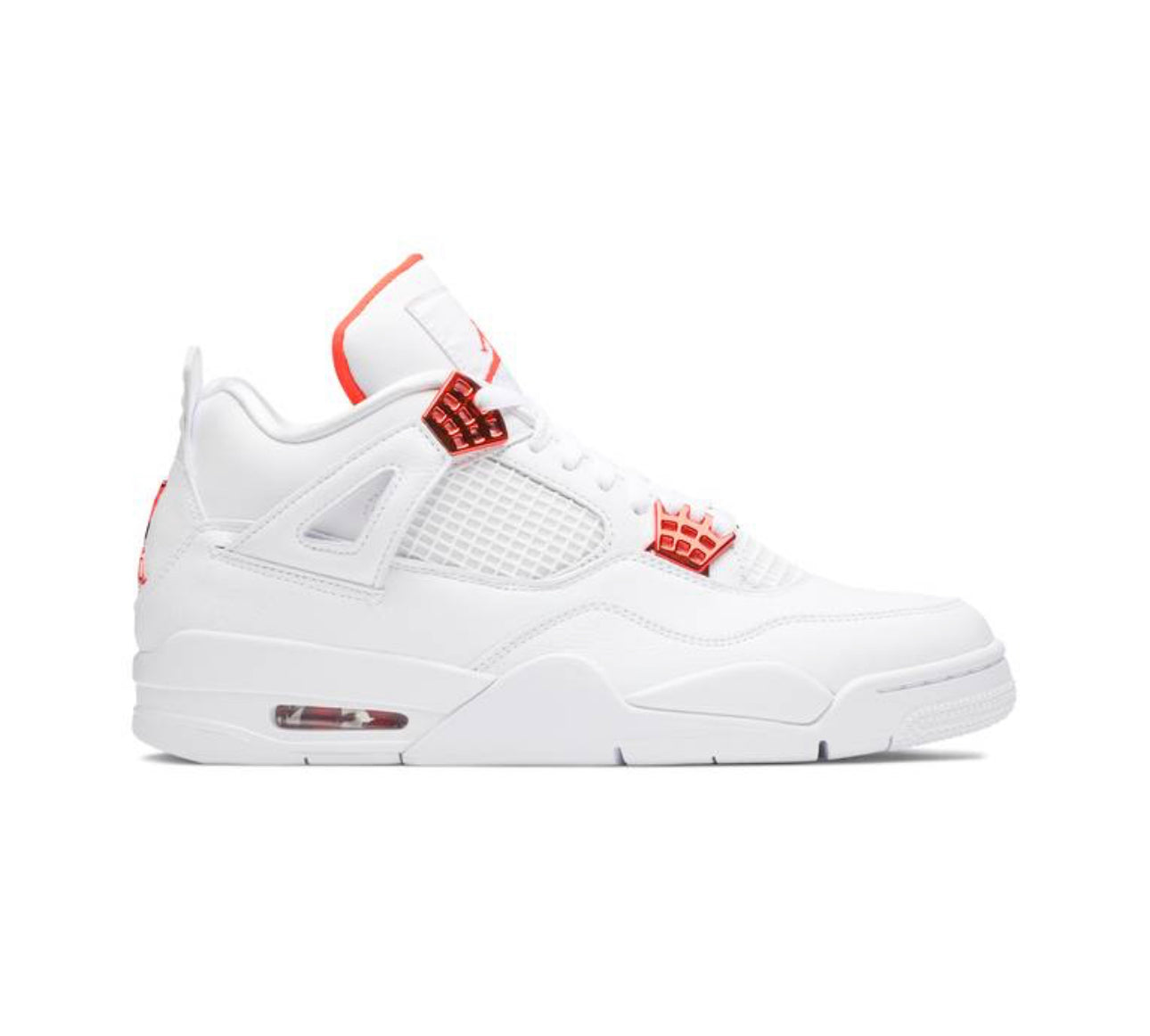Retro 4 "Orange Metallic"