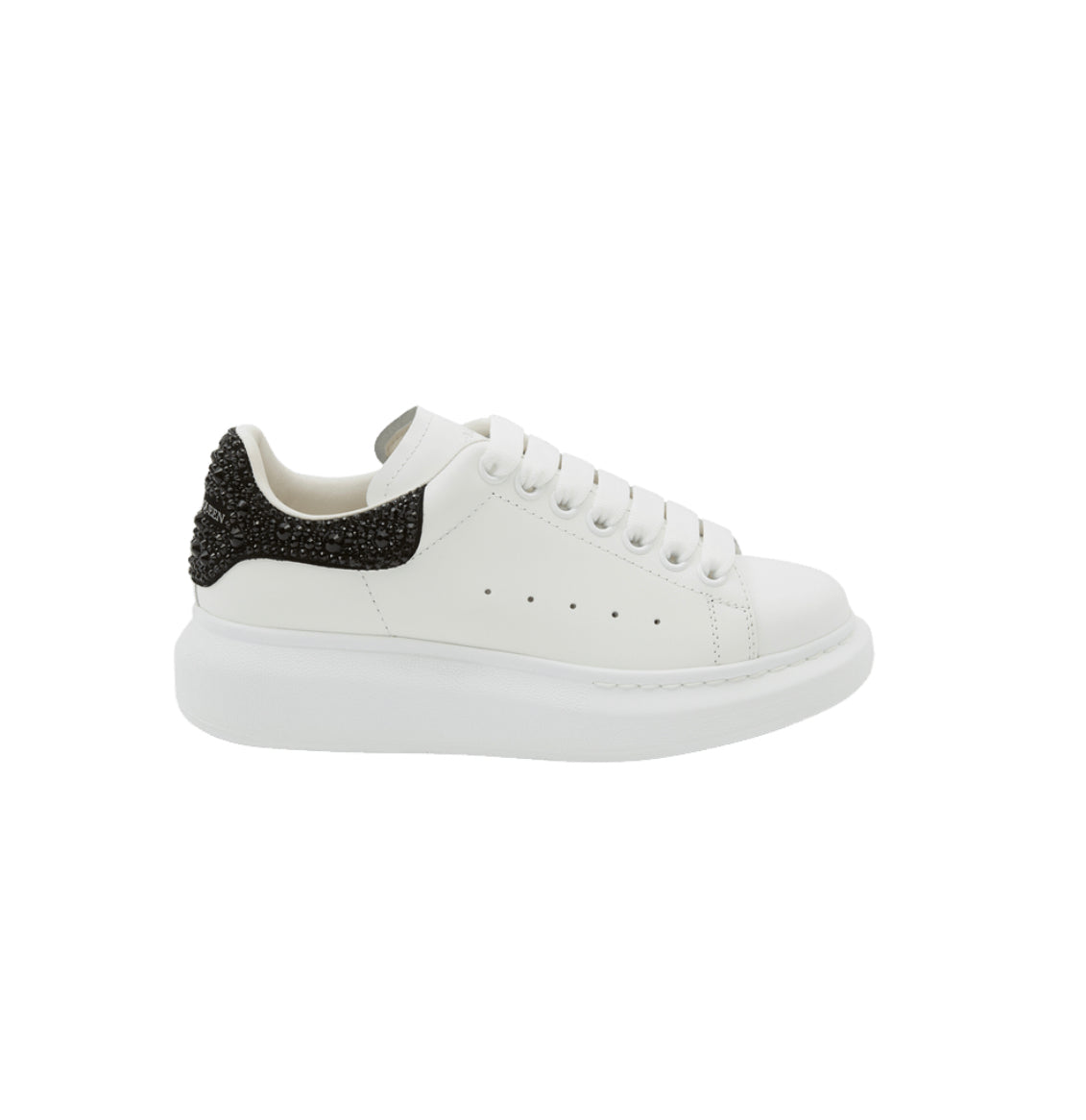 AM Oversized Sneaker “White Black Crystal”