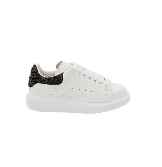 AM Oversized Sneaker “White Black Crystal”