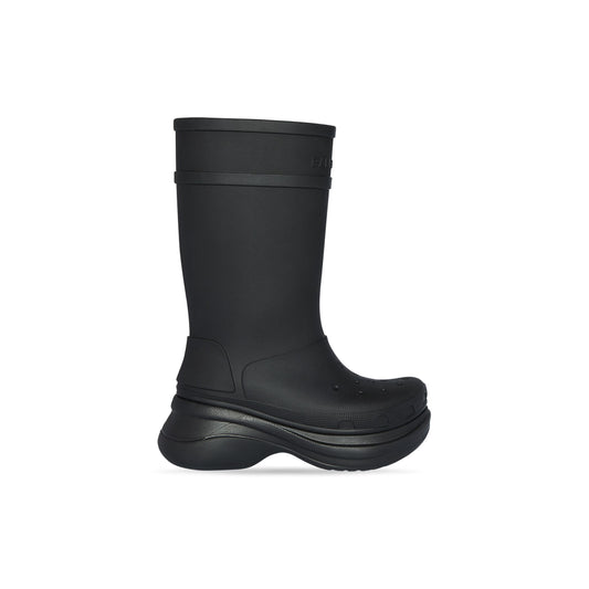 Balenci Croc Boots Black