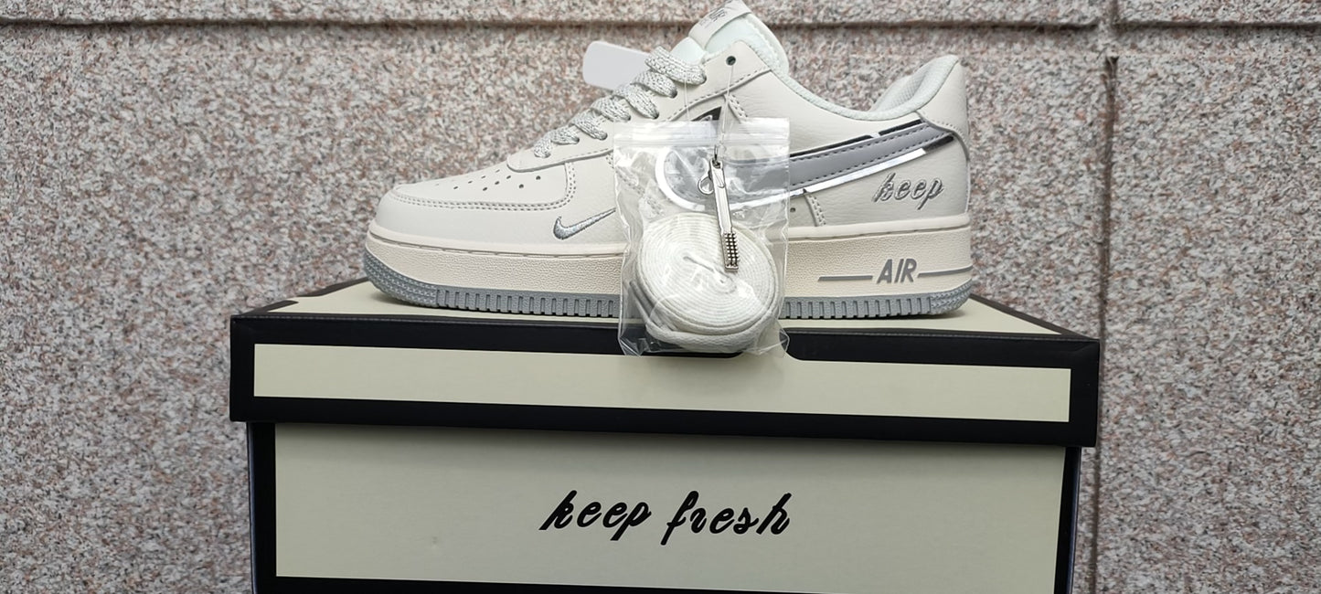 *CUSTOM* Keep Fresh x AF 1’s Grey
