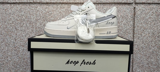 *CUSTOM* Keep Fresh x AF 1’s Grey