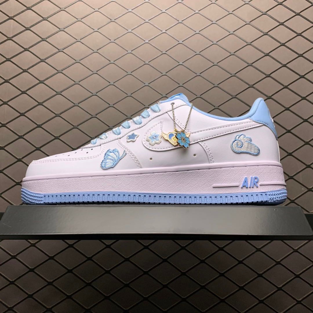 *CUSTOM* Baby Blue Cloud AF 1’s