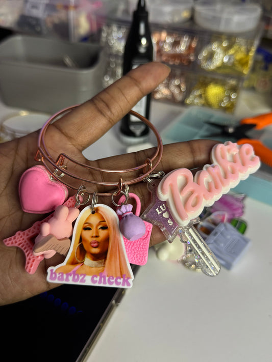 #3 Pink Nicki Minaj Bangle Set