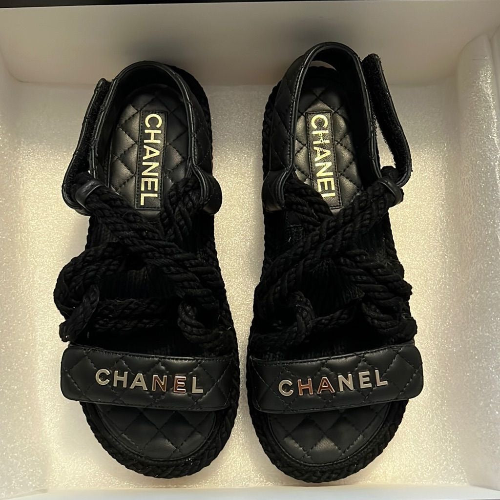 Viral CC Rope Sandals