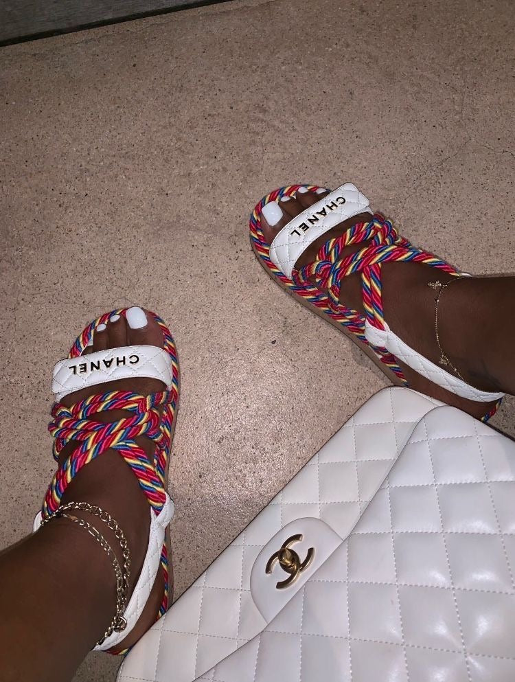 Viral CC Rope Sandals