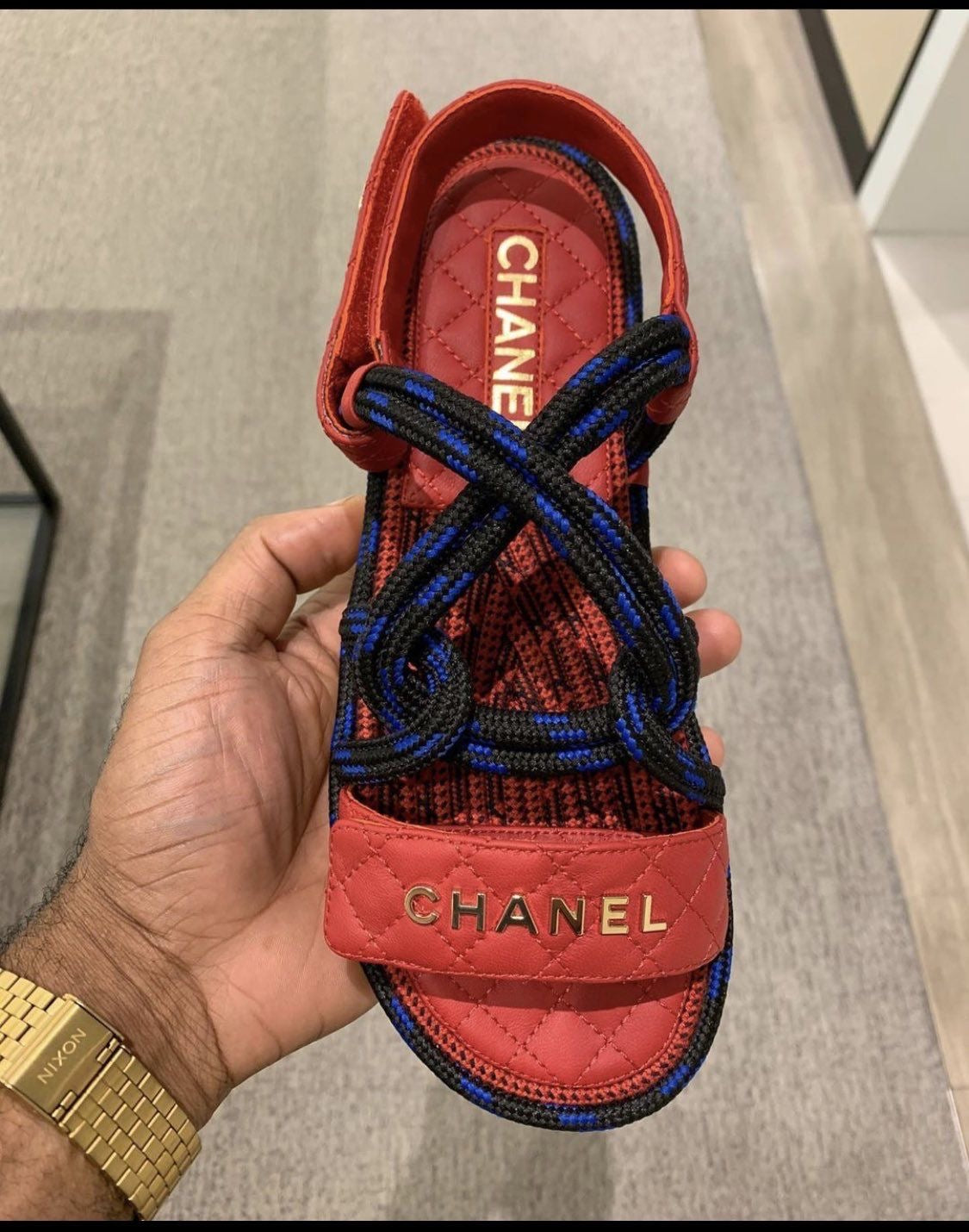Viral CC Rope Sandals